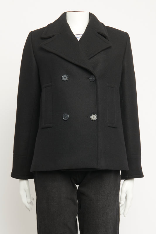 Jagger Double-breasted Wool-blend Preowned Coat