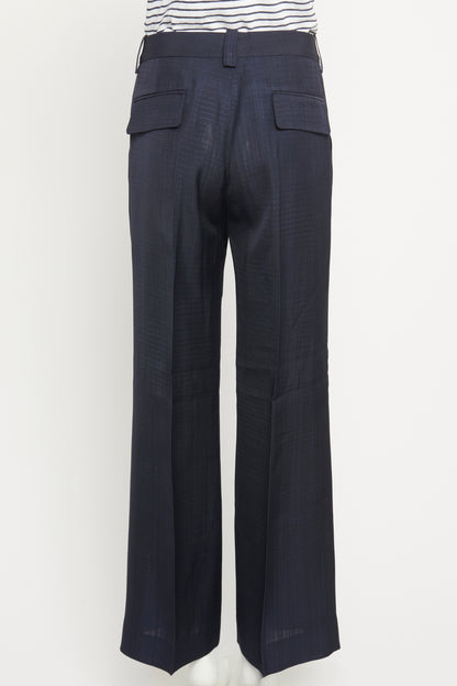 Navy Straight leg Preowned Trousers