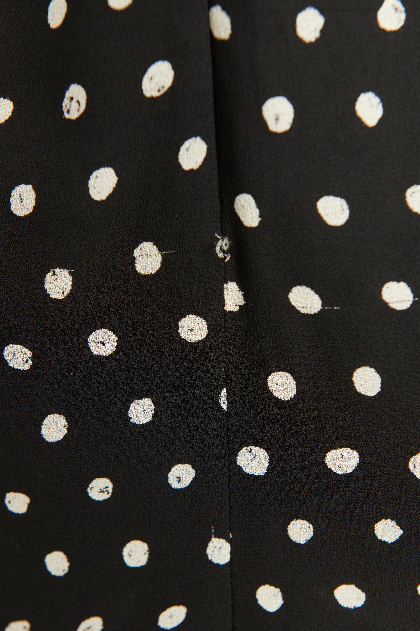 Polka Dot Print Mini Dress