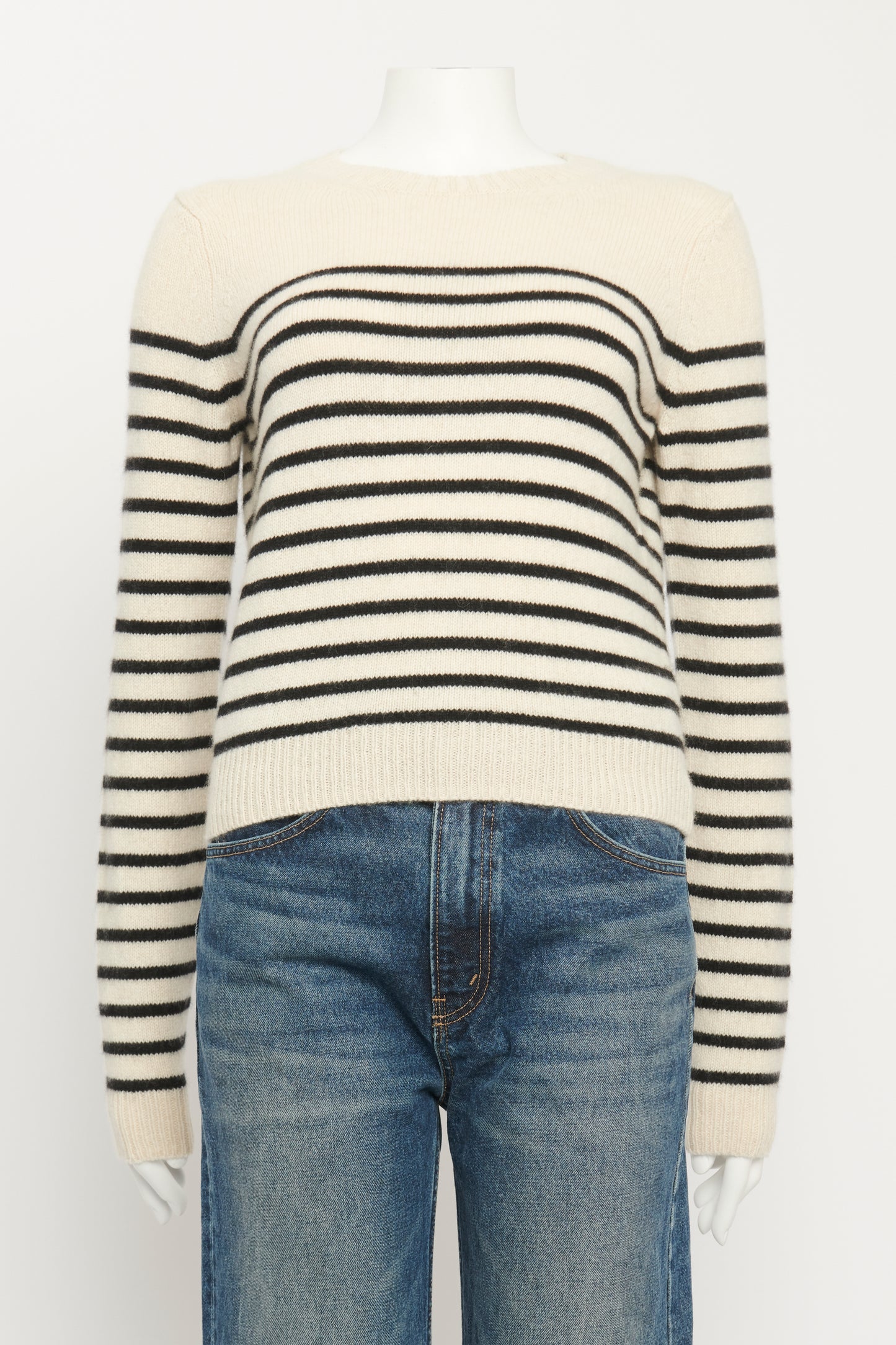 Cashmere Striped Diletta Preowned Sweater