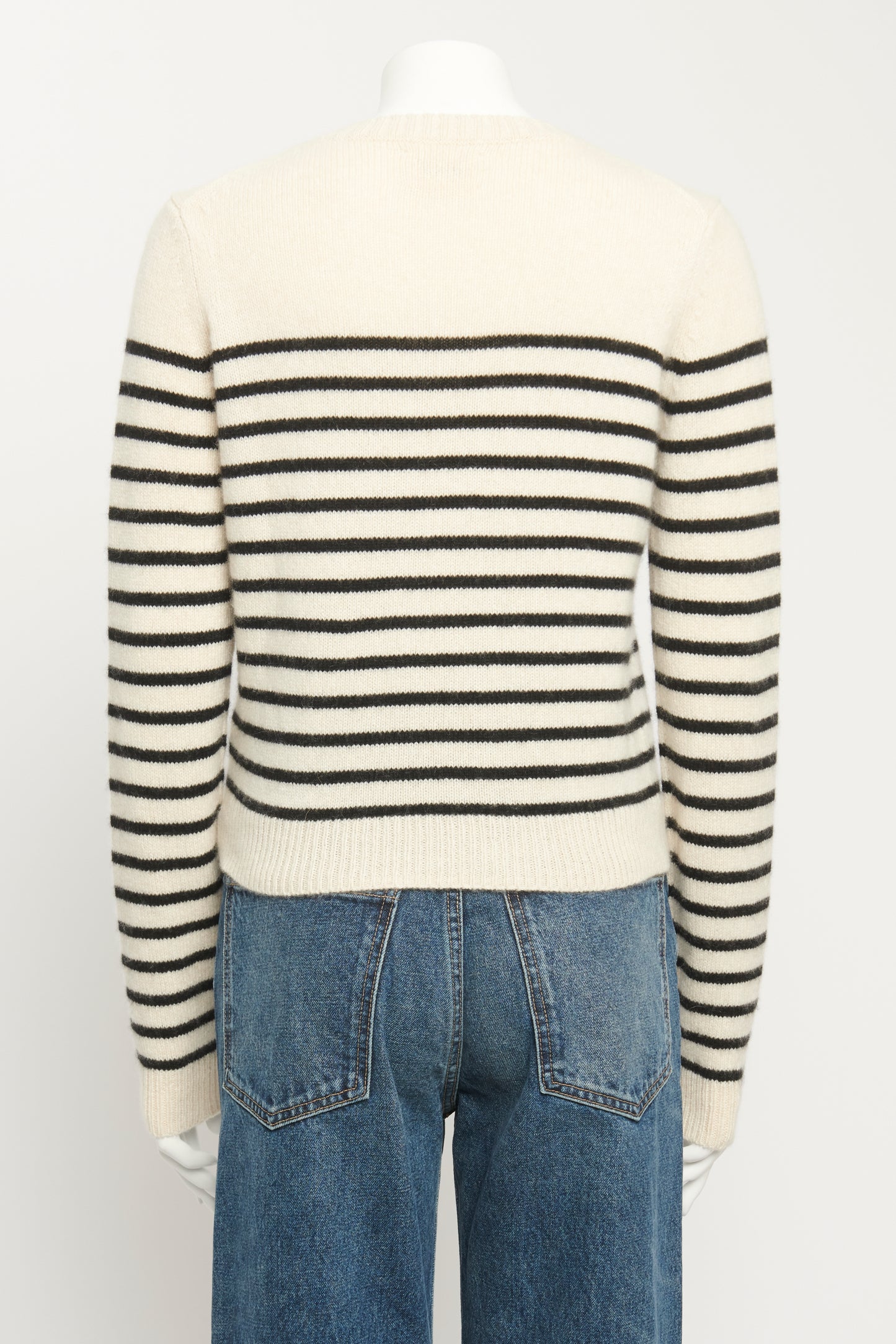 Cashmere Striped Diletta Preowned Sweater