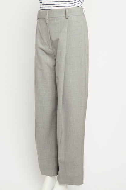 Marl Grey Slouch Preowned Slacks