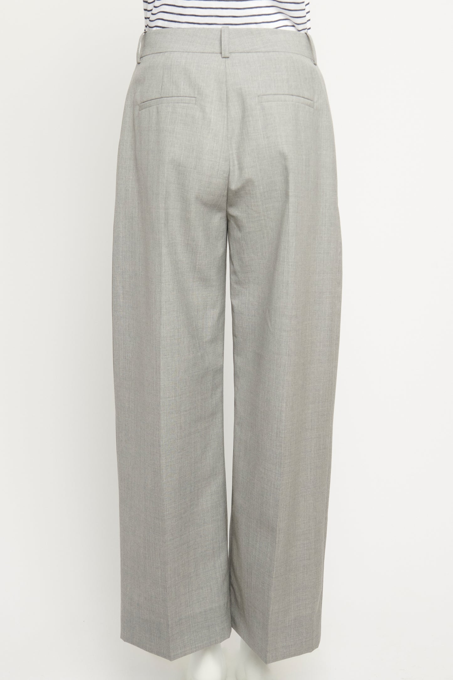 Marl Grey Slouch Preowned Slacks