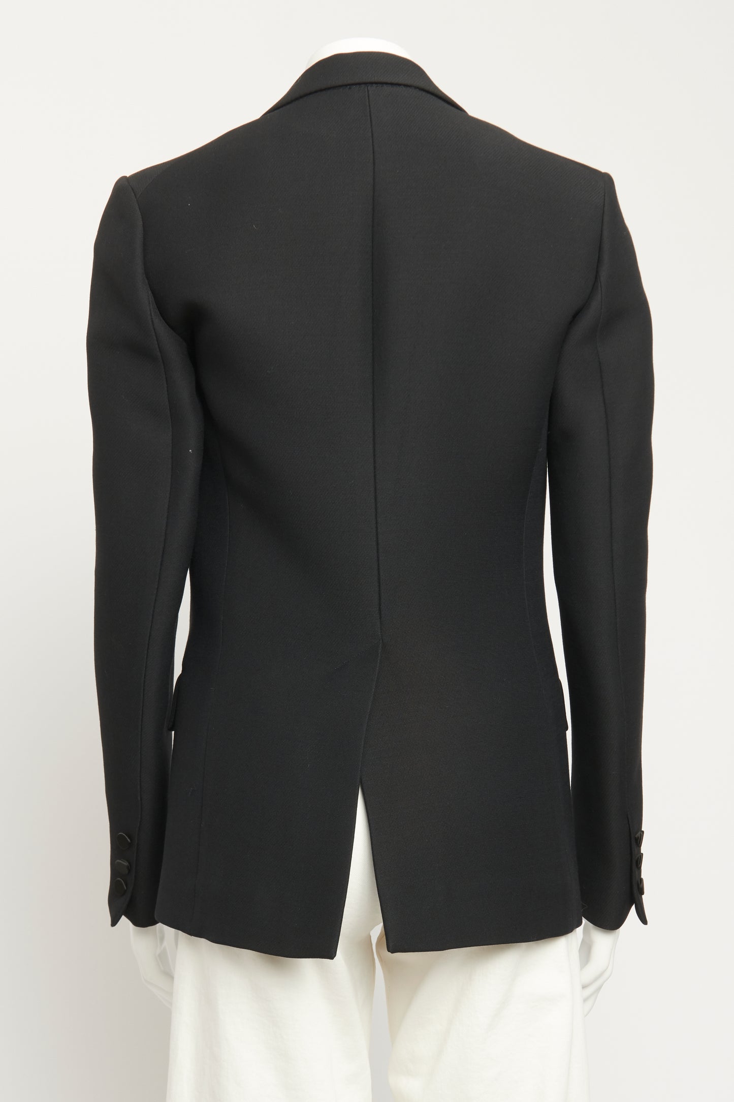 Wool blend Silk Lapel Preowned Tuxedo Jacket