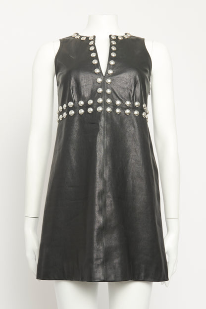 2014 Leather Studded Preowned Dress