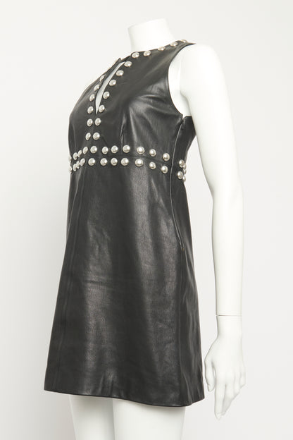 2014 Leather Studded Preowned Dress