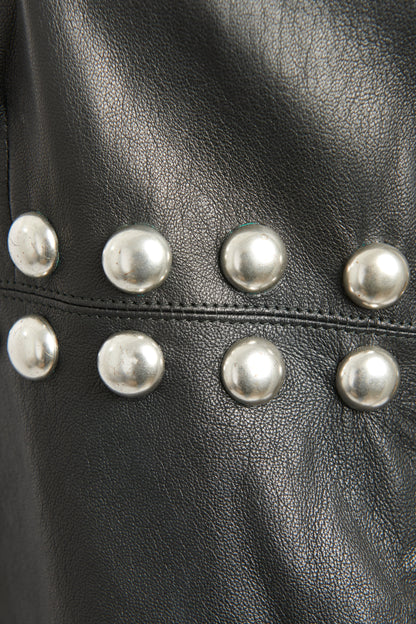 2014 Leather Studded Preowned Dress