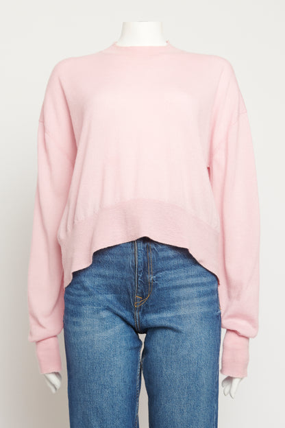 Blush Pink Cashmere Preowned High Neck