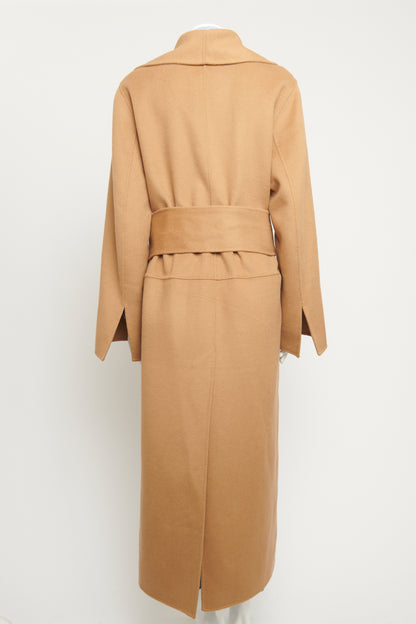 Wool Camel Preowned Robe Coat