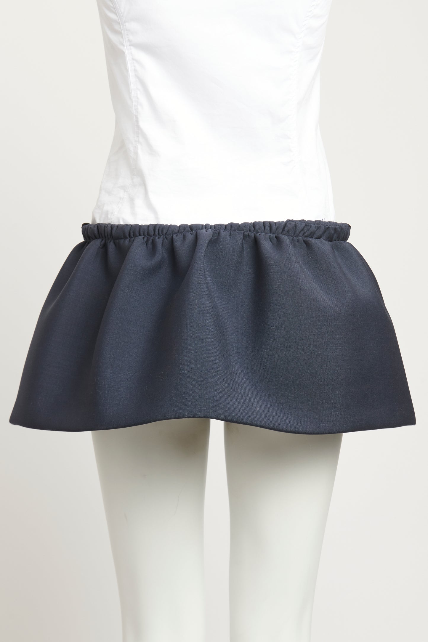 2024 Runway Low-rise Puffed Preowned Mini Skirt