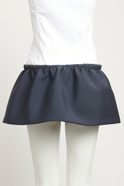 2024 Runway Low-rise Puffed Preowned Mini Skirt