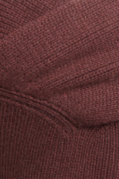 Burgundy Responsible-Cashmere Preowned Jumper