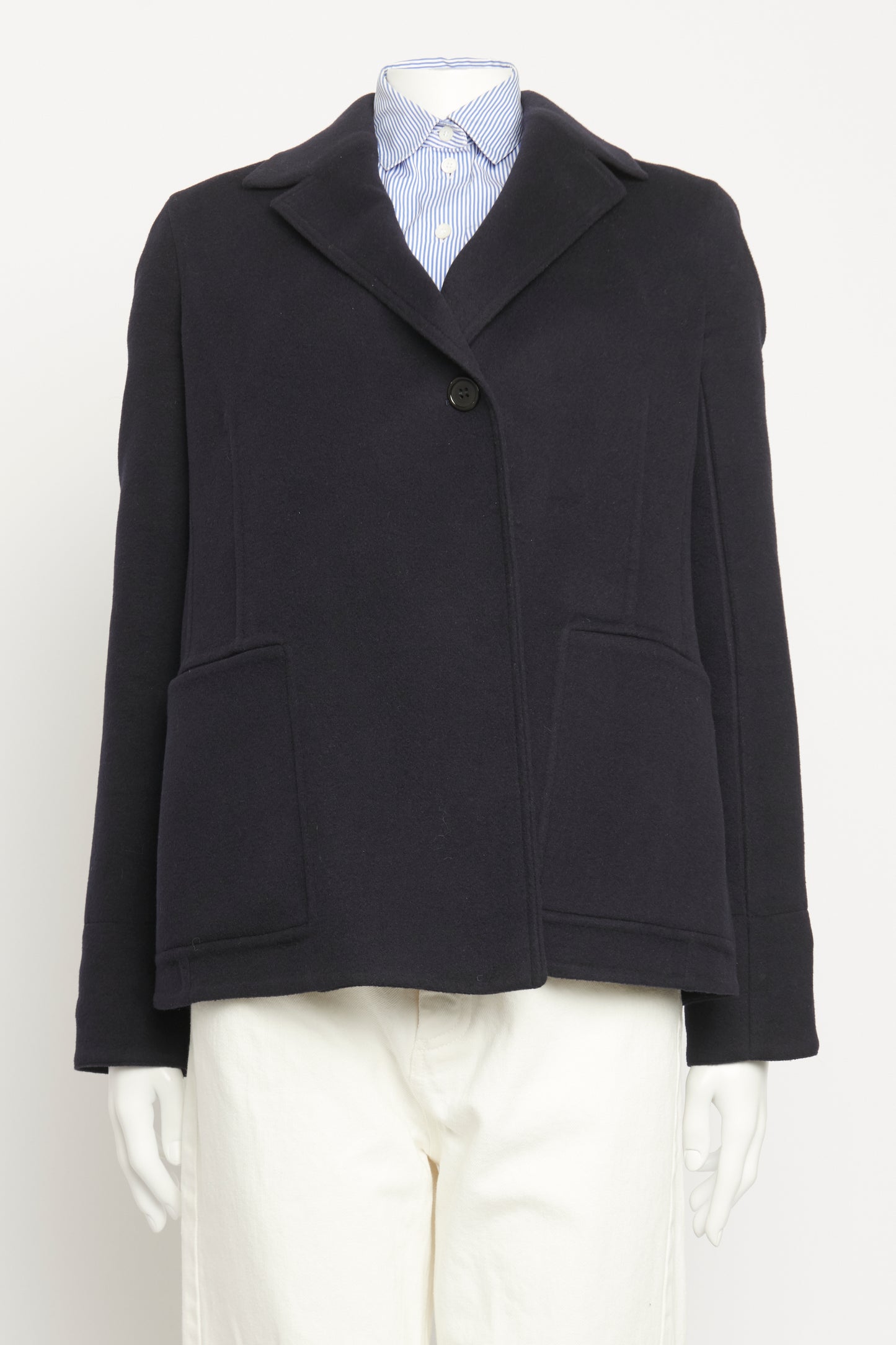 Navy Soft Preowned Blazer