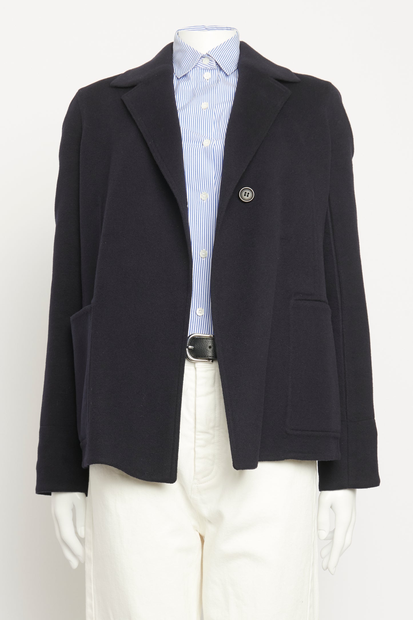 Navy Soft Preowned Blazer