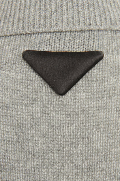 2021 Grey Cashmere Preowned Polo Sweater