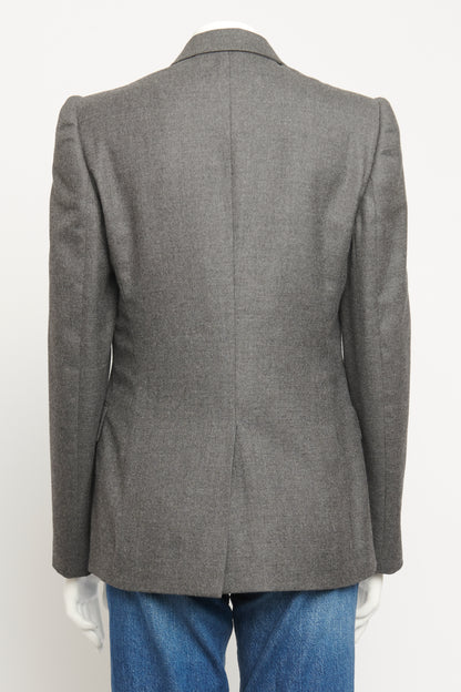 Grey Flannel Wool Preowned Blazer