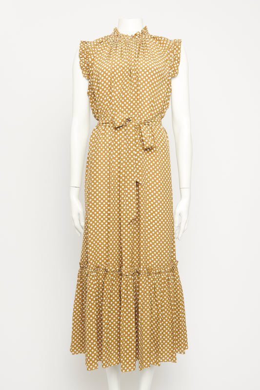 Super Eight Polka Dot Silk Preowned Dress