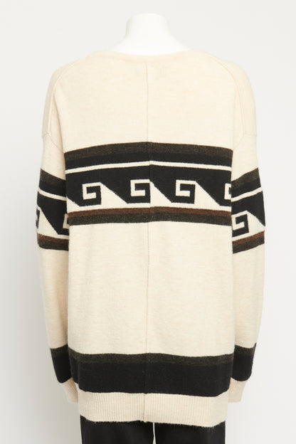 Cream Surround Knit Preowned Pullover