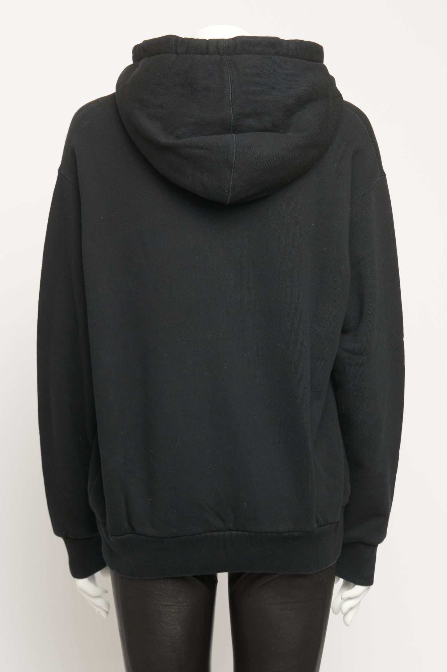 Black Cotton Mad Cookies Preowned Hoodie