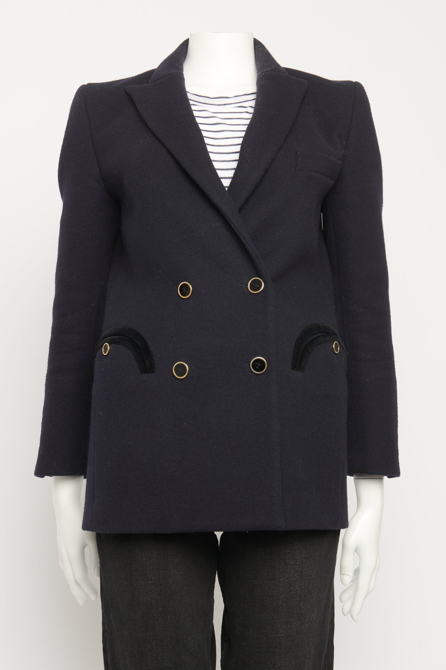 Navy Wool Everyday Preowned Blazer