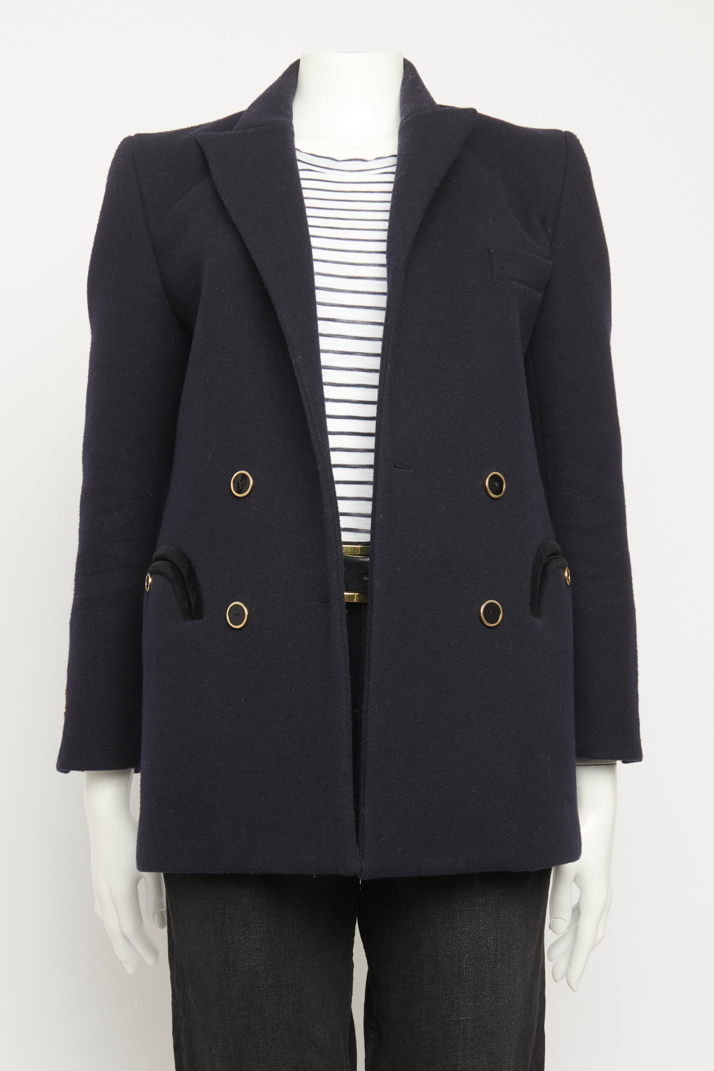 Navy Wool Everyday Preowned Blazer