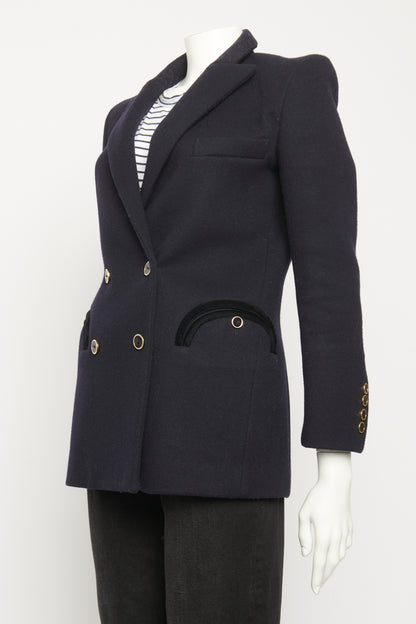 Navy Wool Everyday Preowned Blazer