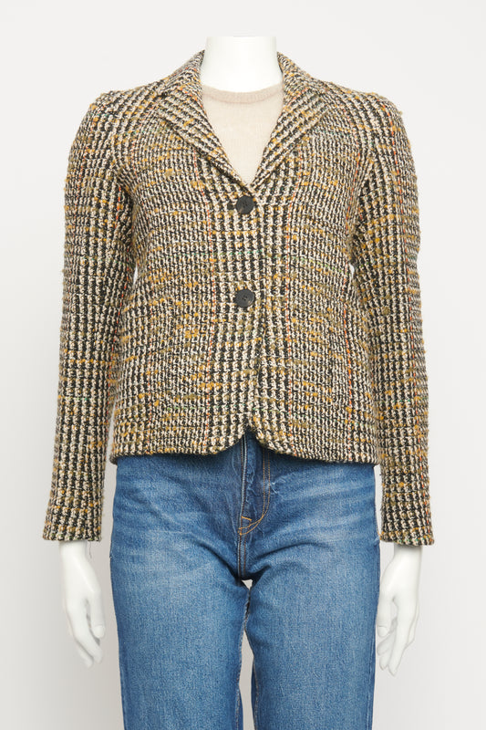 Tweed Check Preowned Blazer