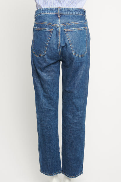 Blue Denim Abigail Straight Leg Preowned Jeans