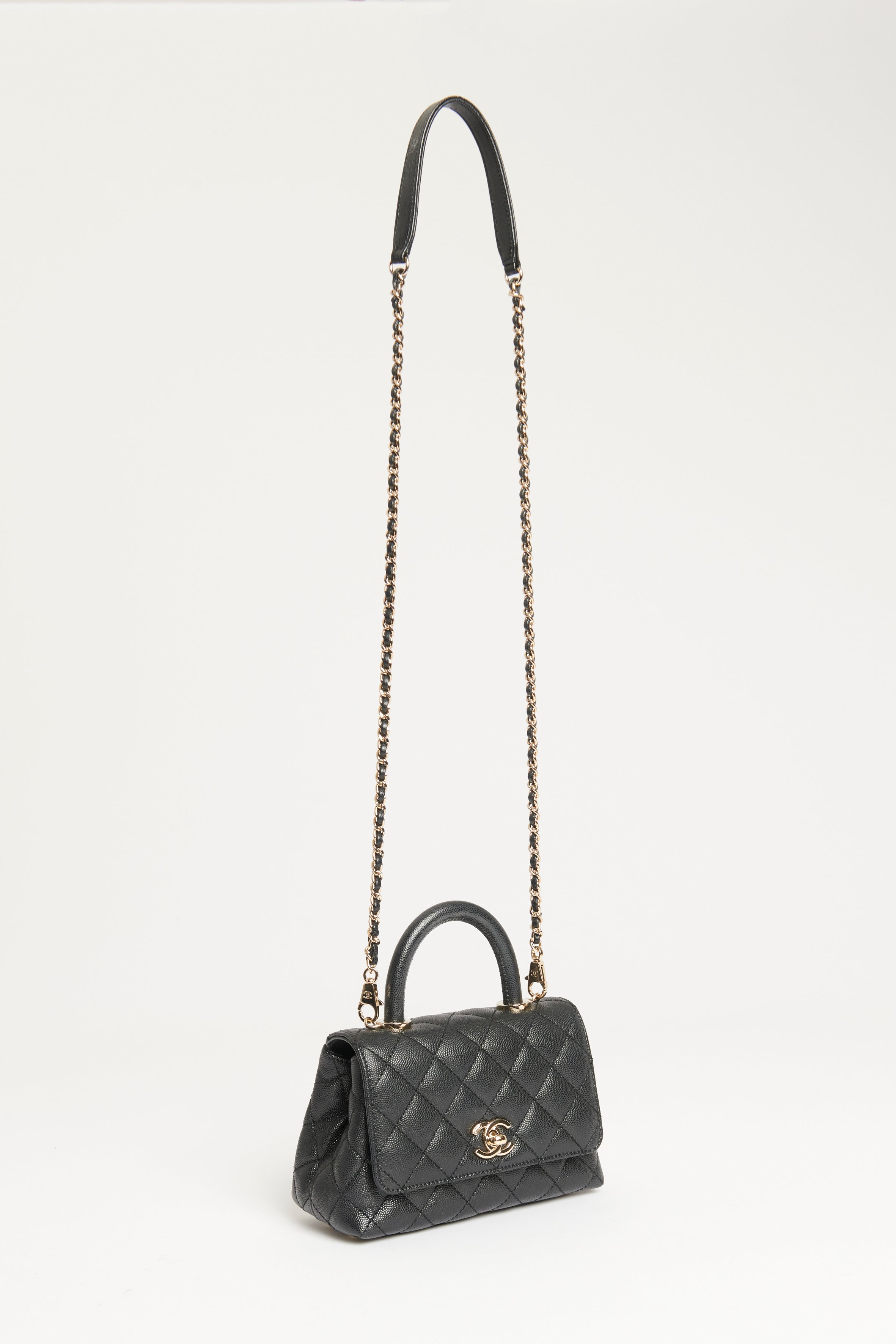 Chanel jersey mini coco handle online bag