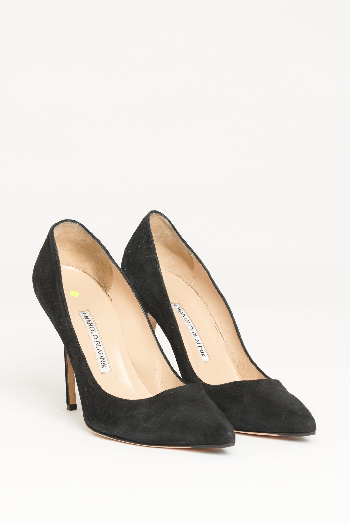 Black Suede Preowned Pointed Toe Tora Pumps
