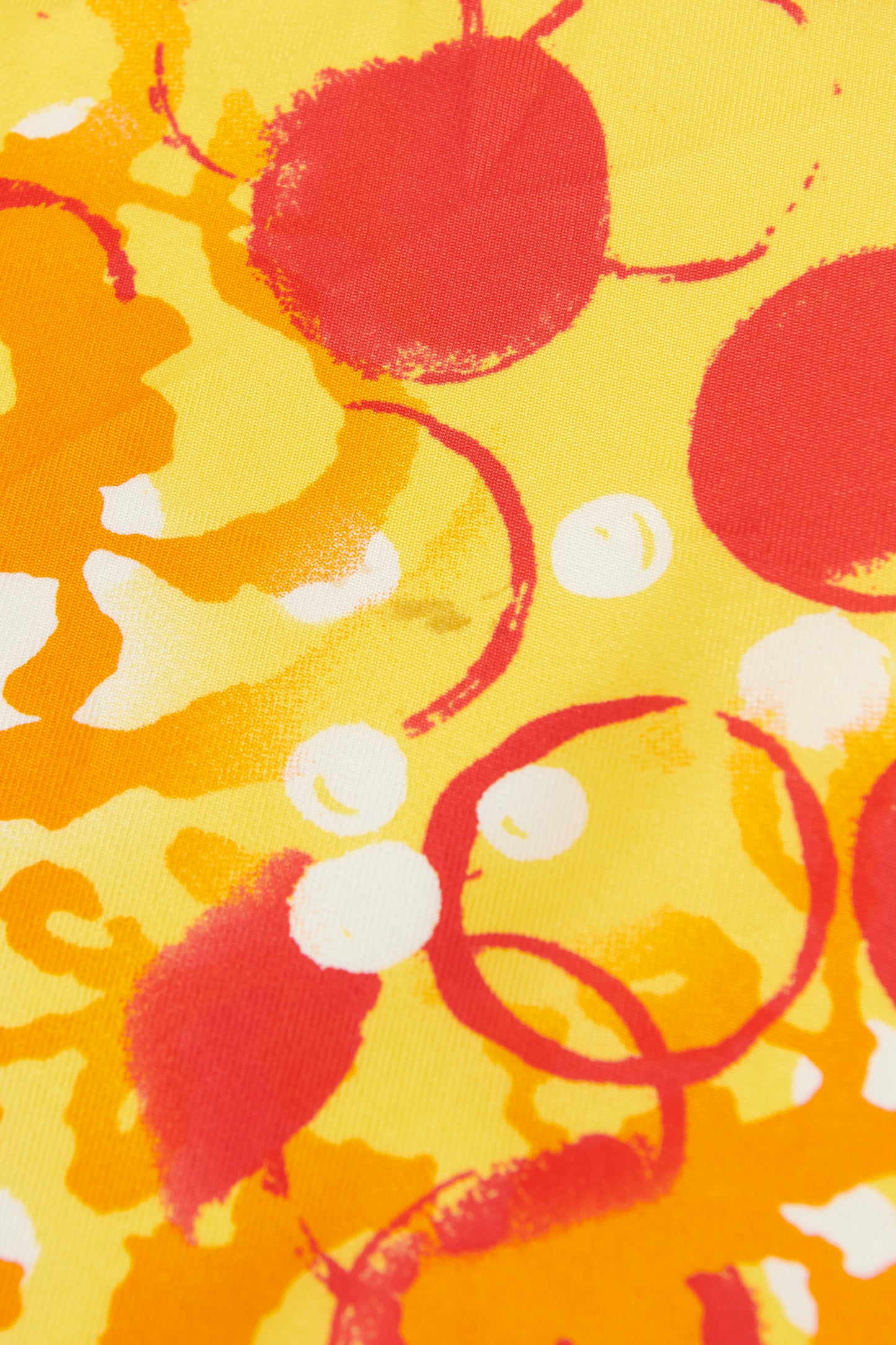 Multicoloured Silk Preowned Floral Check Scarf