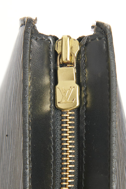 1995 Black Epi Leather Preowned GM Saint Jacques Tote Bag