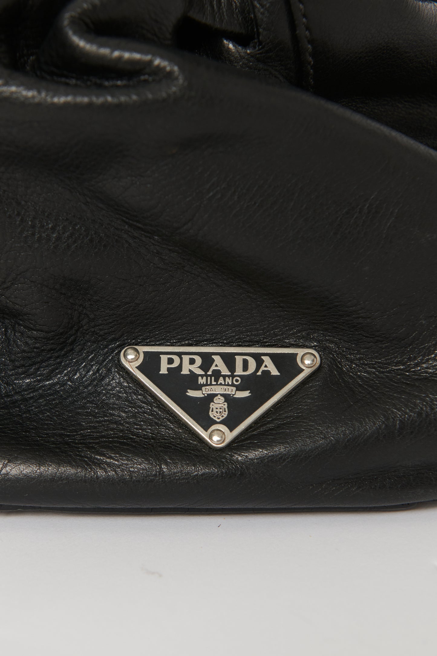 2005 Black Leather Preowned Buffallo Easy Bag