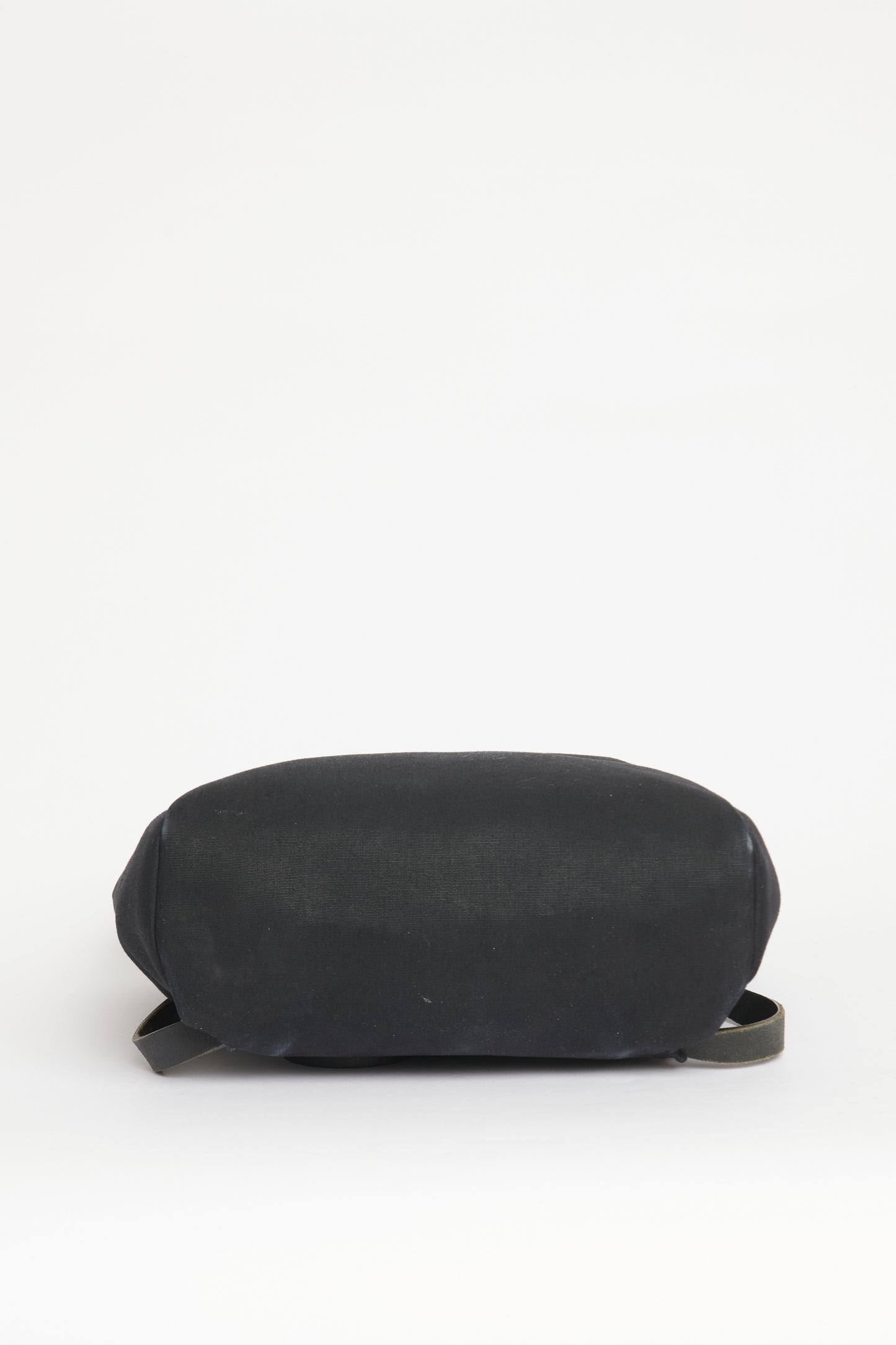 1999 Black Toile Canvas Vintage Preowned Herbag Backpack