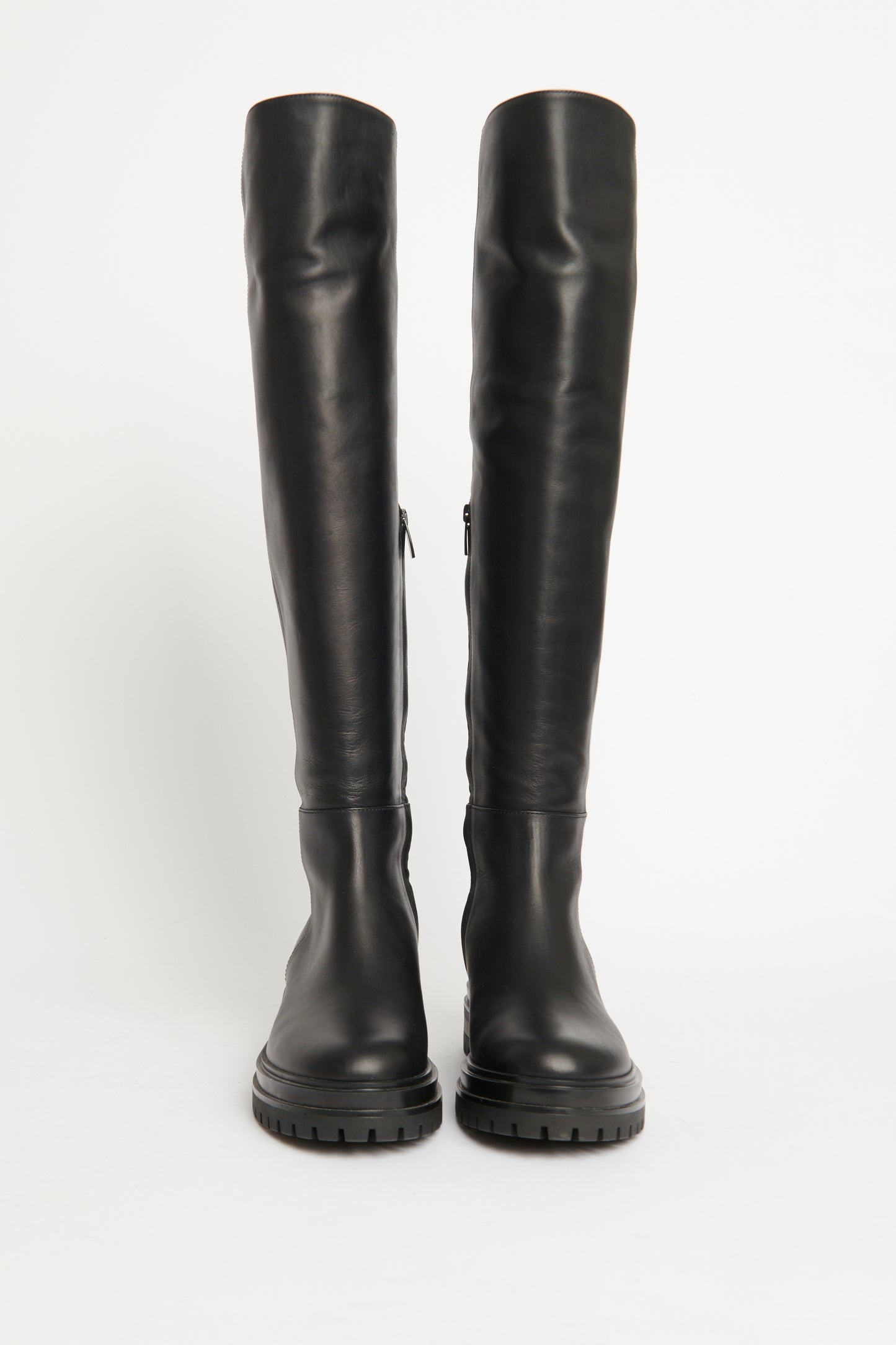 Knee High Preowned Soft Leather Boots