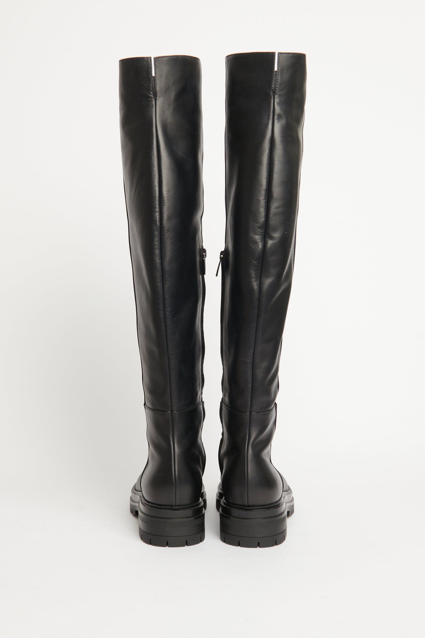 Knee High Preowned Soft Leather Boots