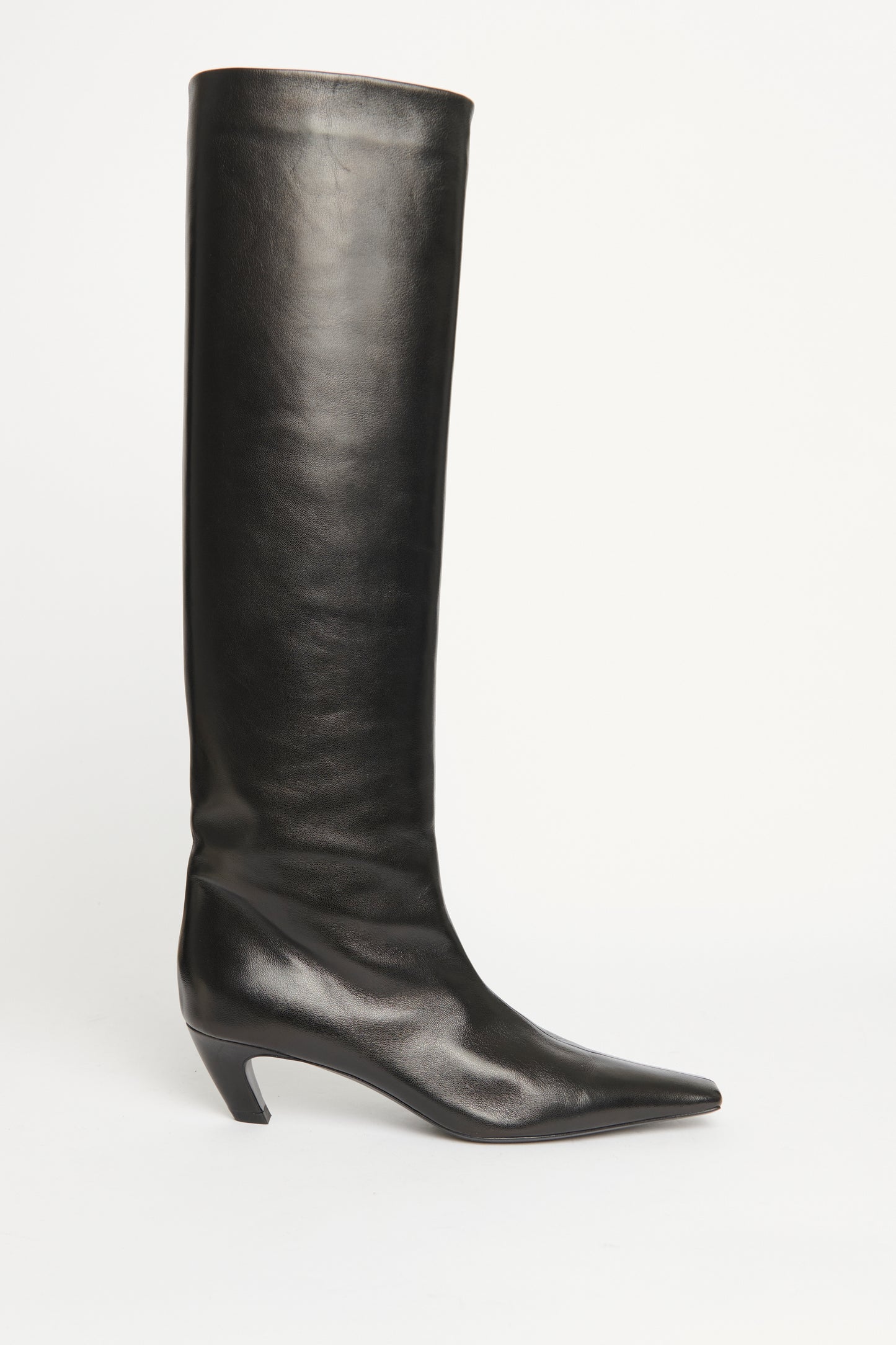 Davis 50 leather knee-high boots