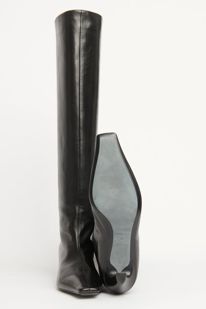 Davis 50 leather knee-high boots