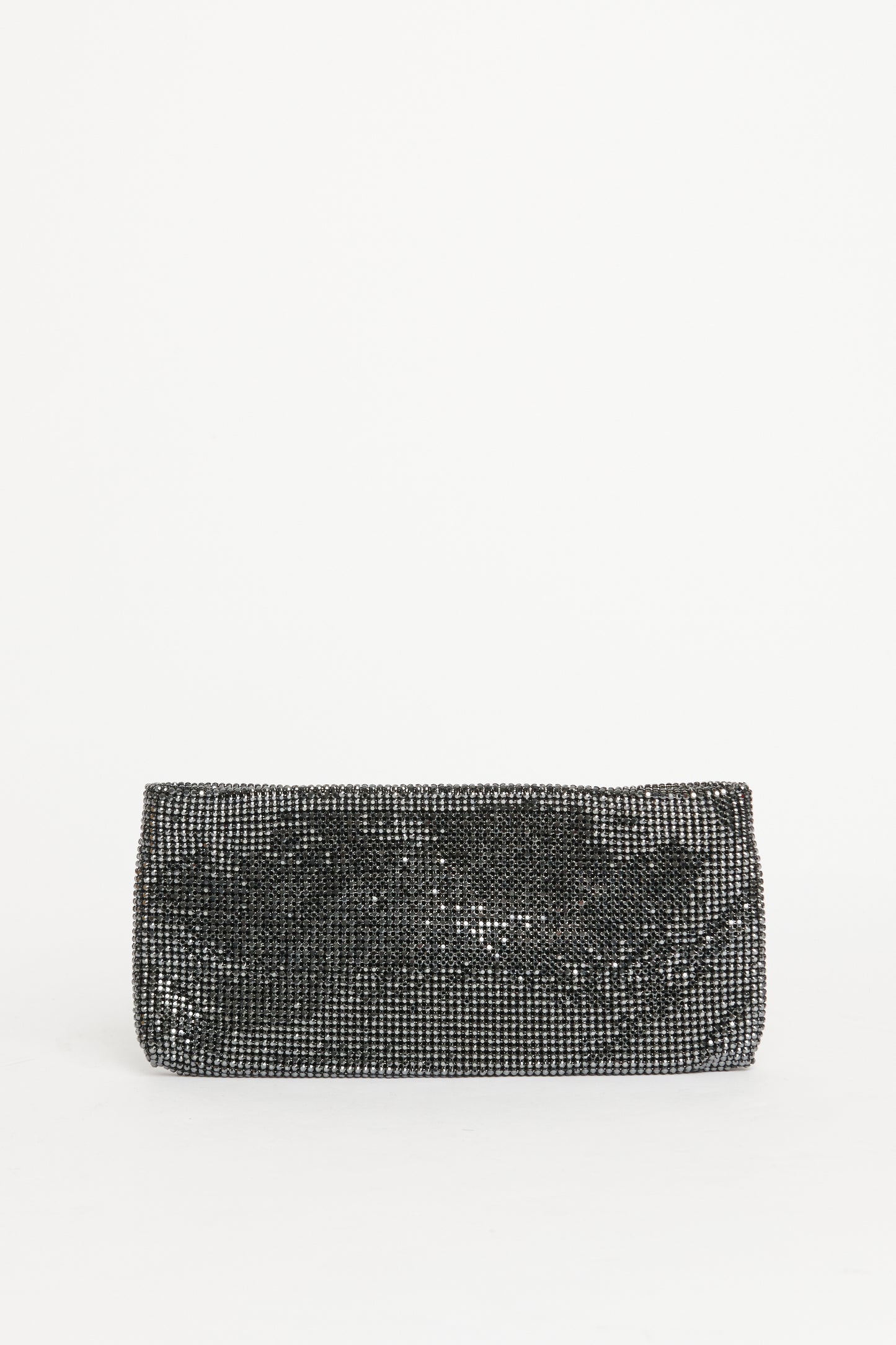 Crystal Maykimay Strass Clutch Preowned Black