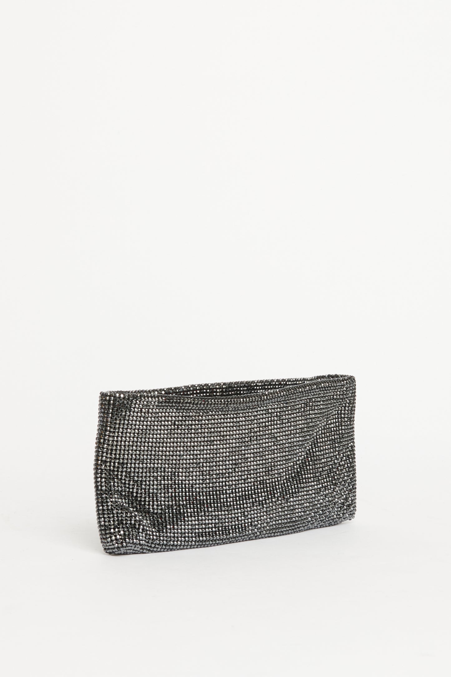 Crystal Maykimay Strass Clutch Preowned Black