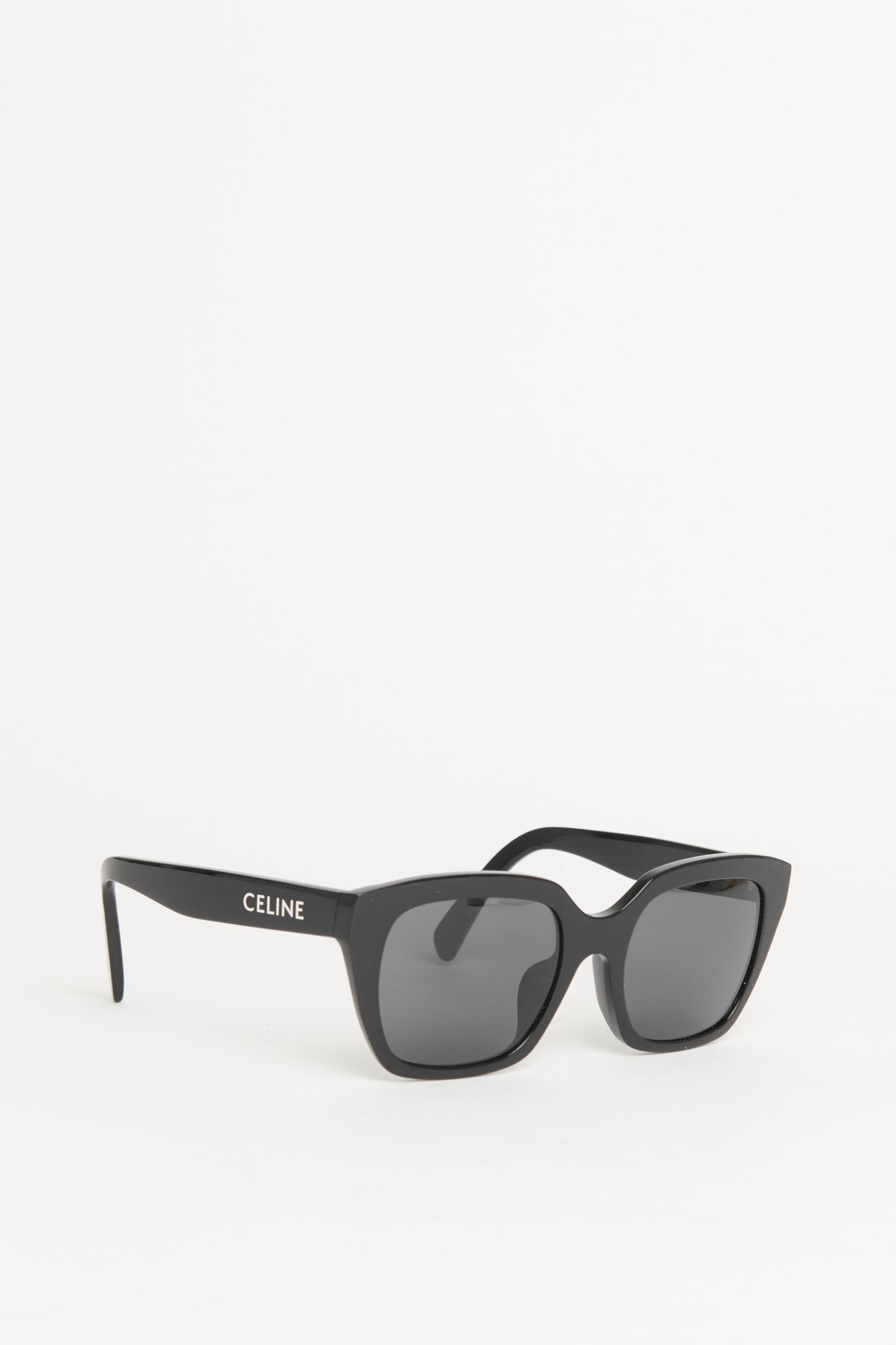 Square-frame Acetate Preowned Sunglasses