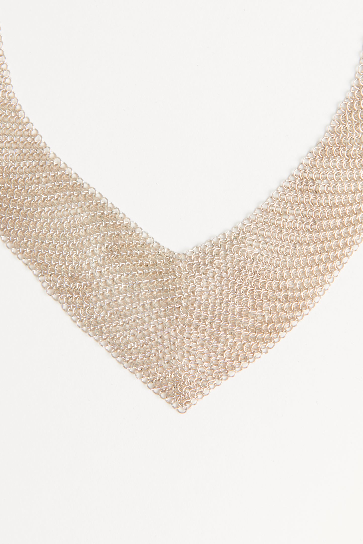 Elsa Peretti Mesh Bib Necklace