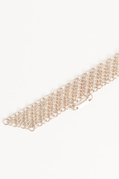 Elsa Peretti Mesh Bib Necklace