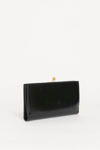 Black Goji Medium Preowned Wallet