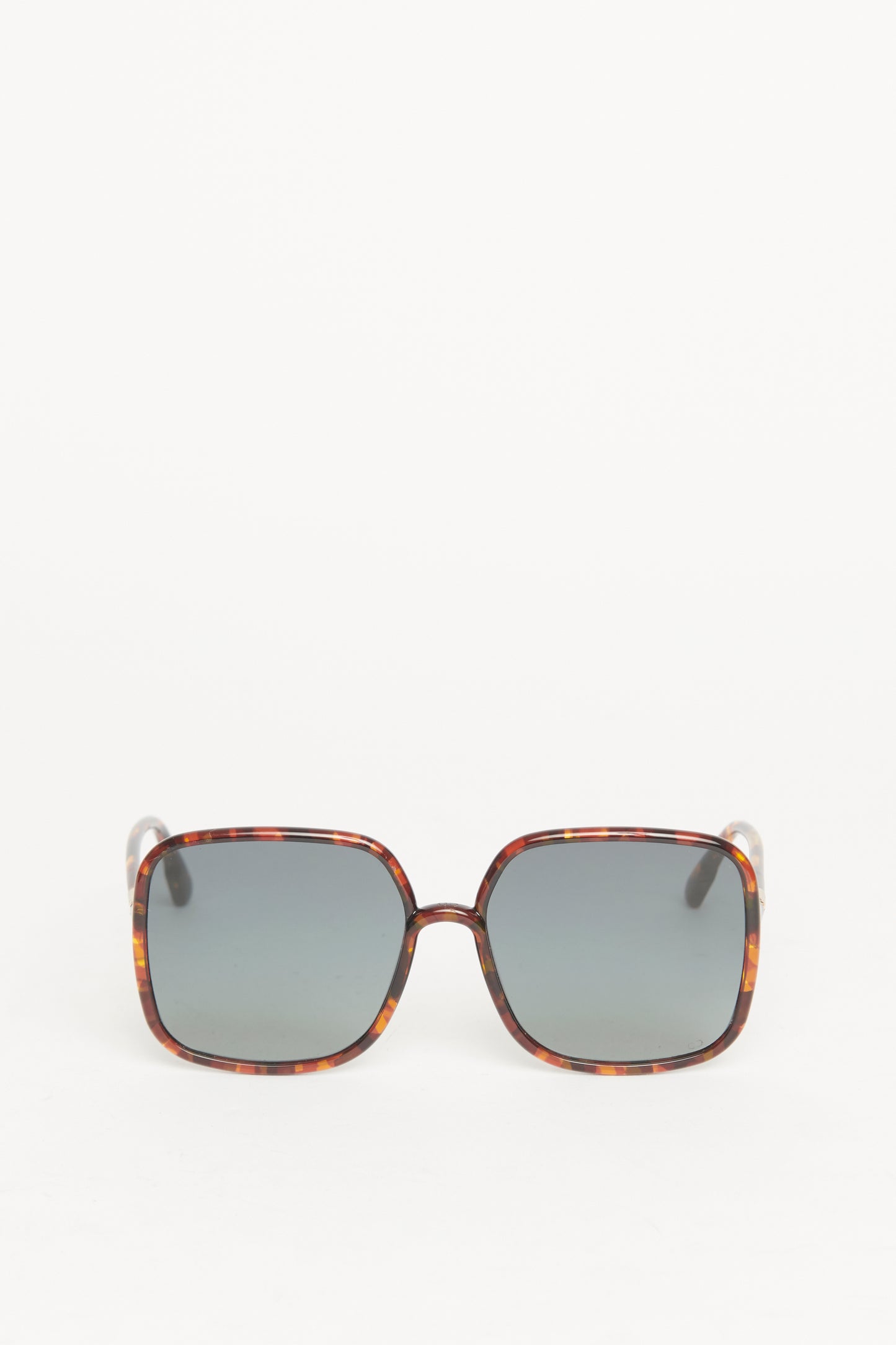 Tortoise Havana Square Preowned Sunglasses