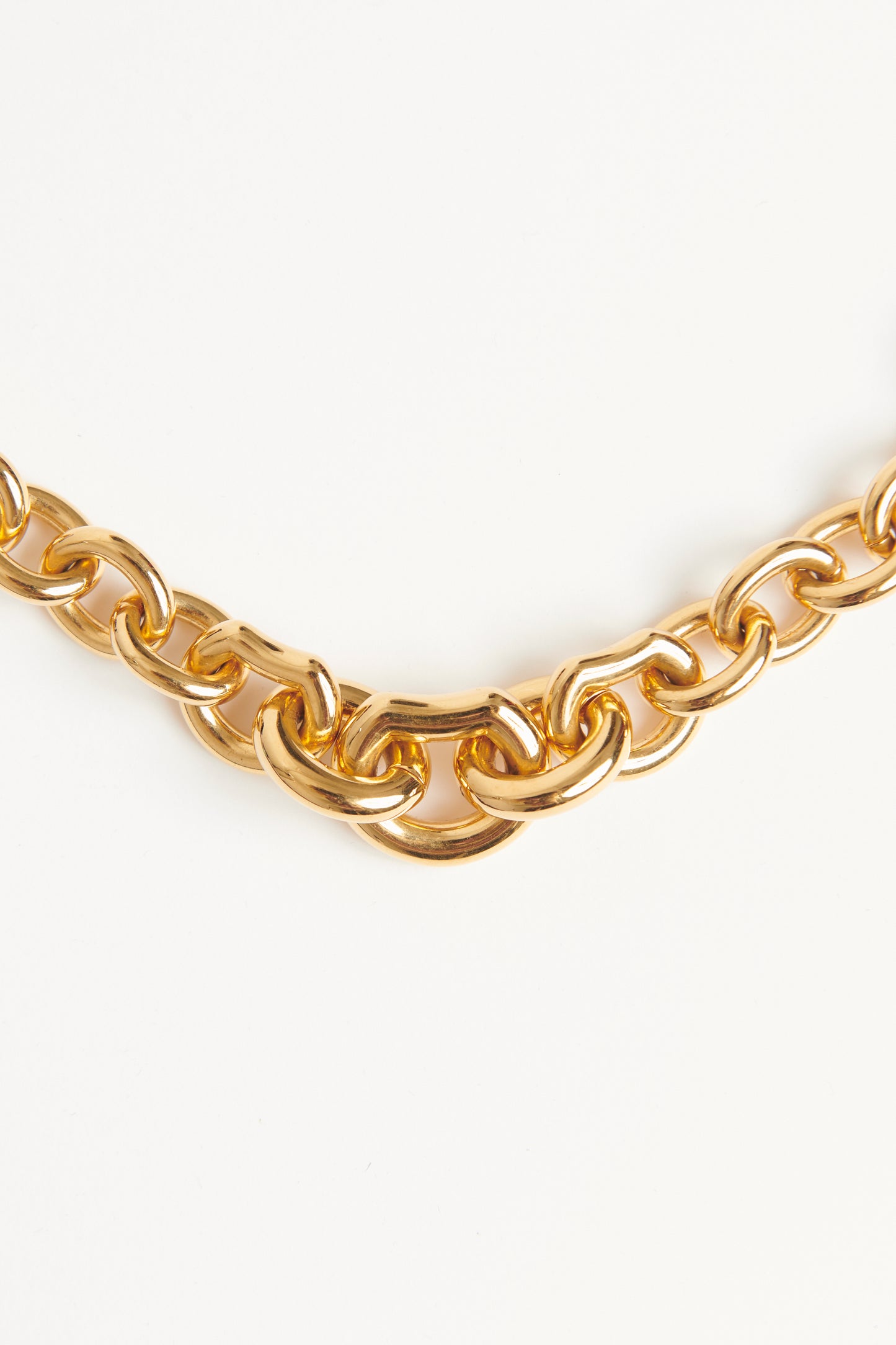 Gold Curb Link Preowned Choker