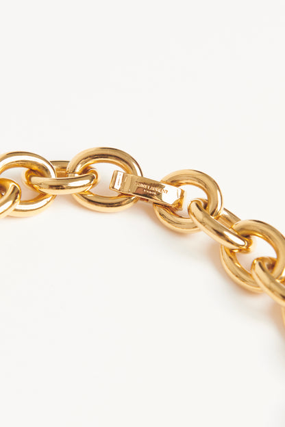 Gold Curb Link Preowned Choker