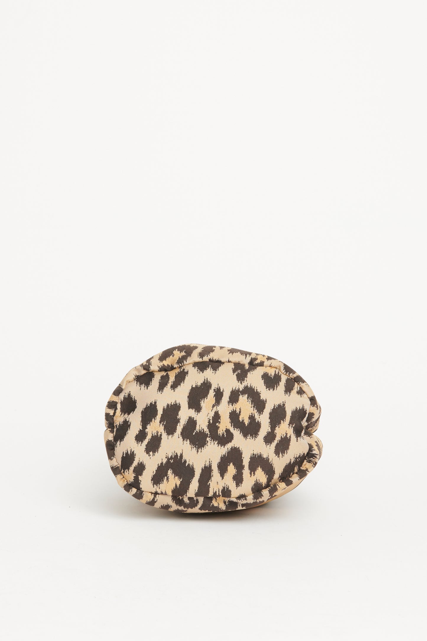 Embroidered Mizza Leopard Travel Pouch