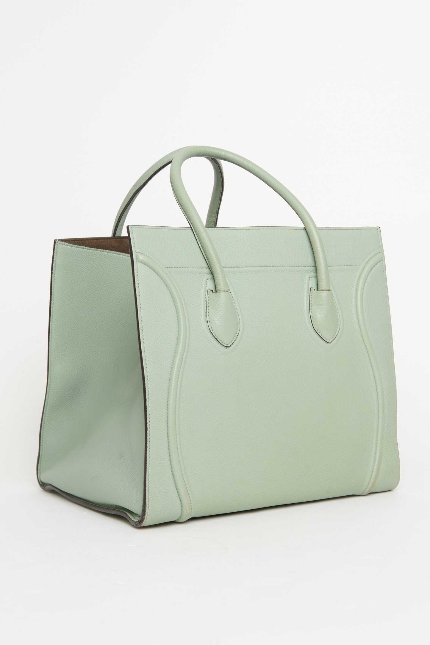 2016 Jade Grained Calfskin Preowned Medium Phantom Bag