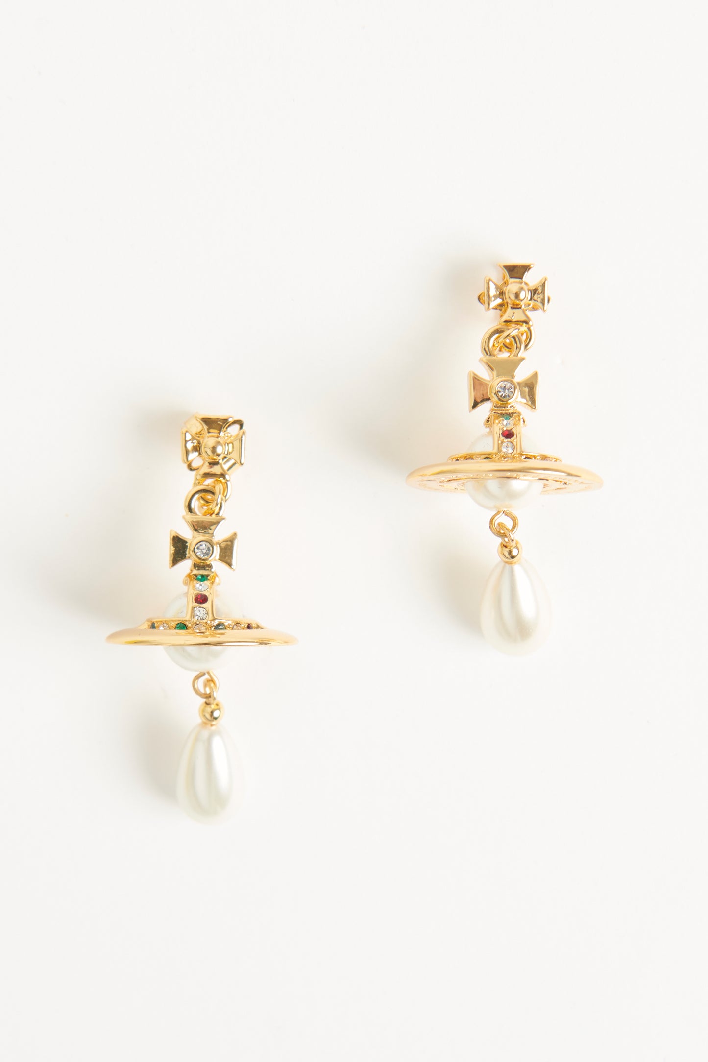 Pearl Drop Preowned Earrings